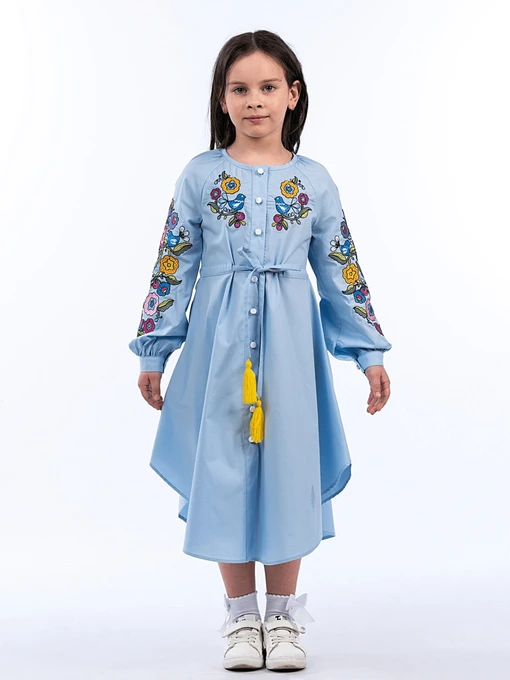Вишиванки Едельвіка модель 272-22-09Blue Фото