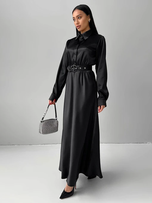 Платья Jadone Fashion модель Suknya_Unona_black Фото