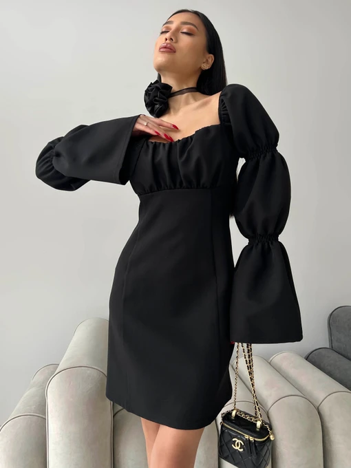 Платья Jadone Fashion модель Suknya_Elada_black Фото
