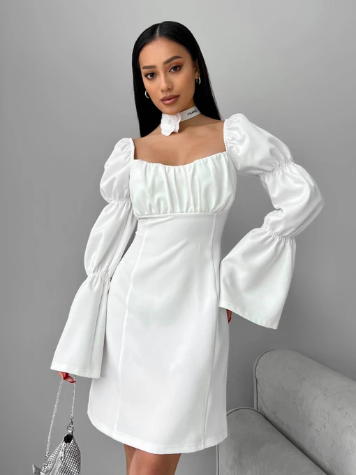 Платья Jadone Fashion модель Suknya_Elada_white Фото