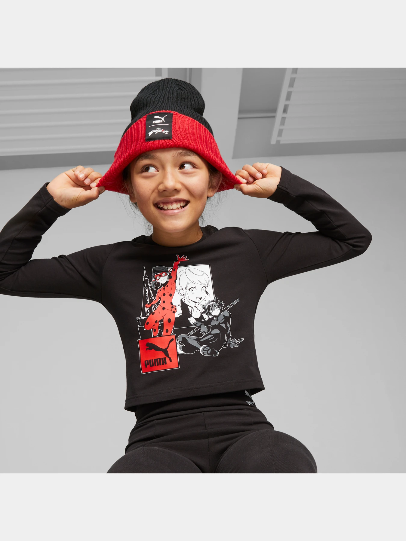 Шапки та кепки PUMA x Miraculous Beanie модель 024796 Фото