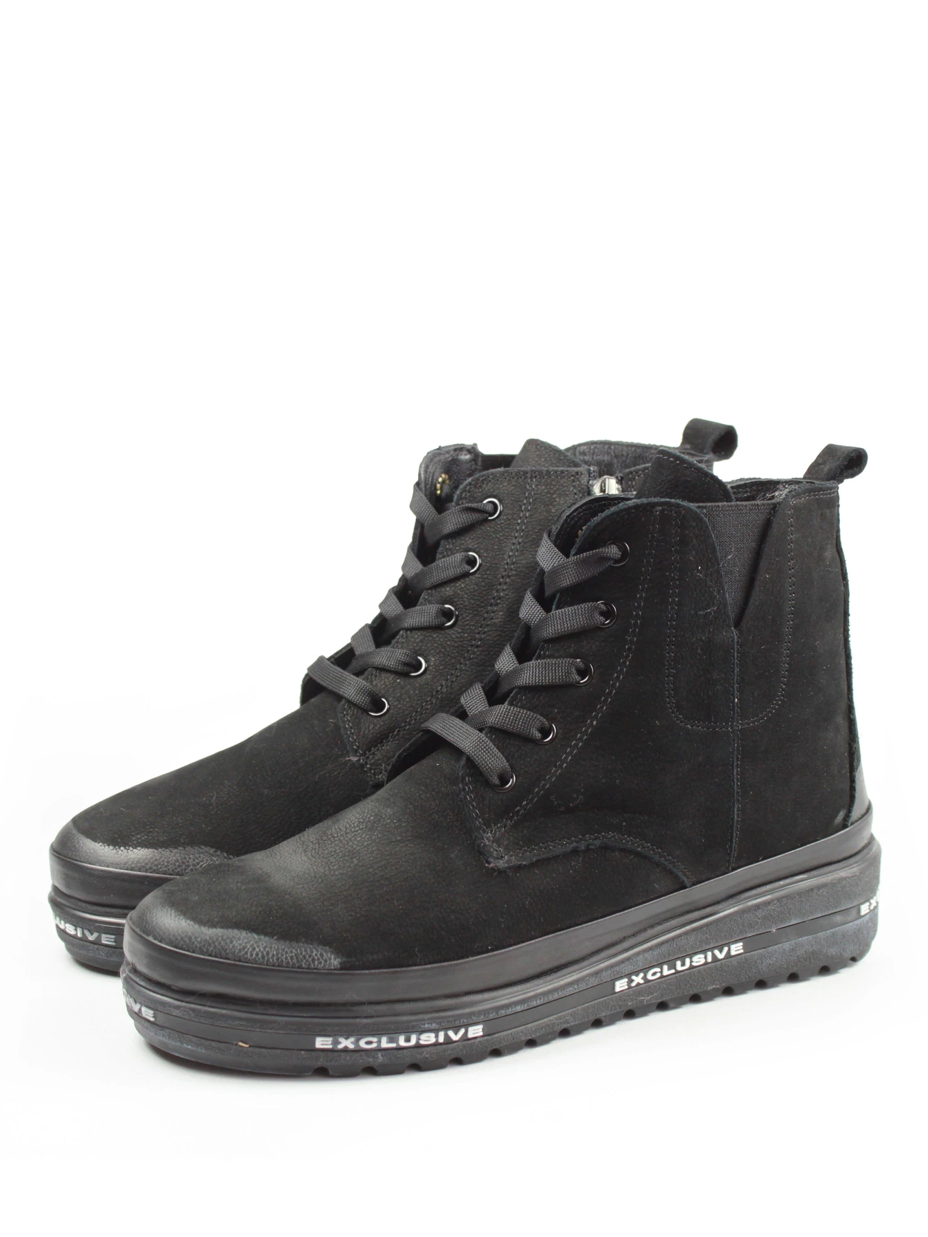 Ботинки и сапоги It-girl модель 1402-46-black-nubuk Фото