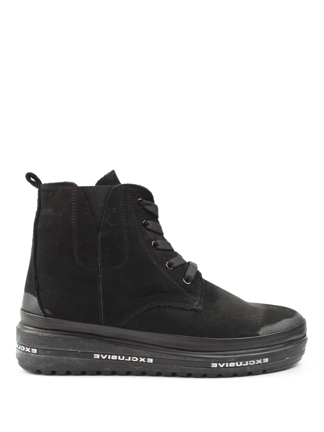 Ботинки и сапоги It-girl модель 1402-46-black-nubuk Фото