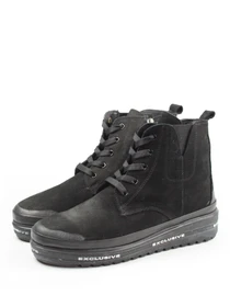 Ботинки и сапоги It-girl модель 1402-46-black-nubuk Фото