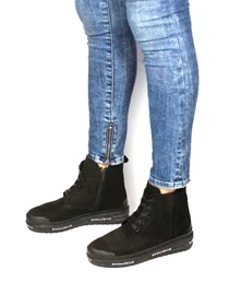 Ботинки и сапоги It-girl модель 1402-46-black-nubuk Фото