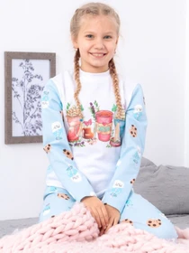 Одяг для дому та сну Носи своє модель 6076-024-33-5-svtlo-blakitnij-milk Фото