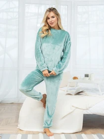 Одежда для дома и сна ISSA Plus модель 14327_мятный Фото