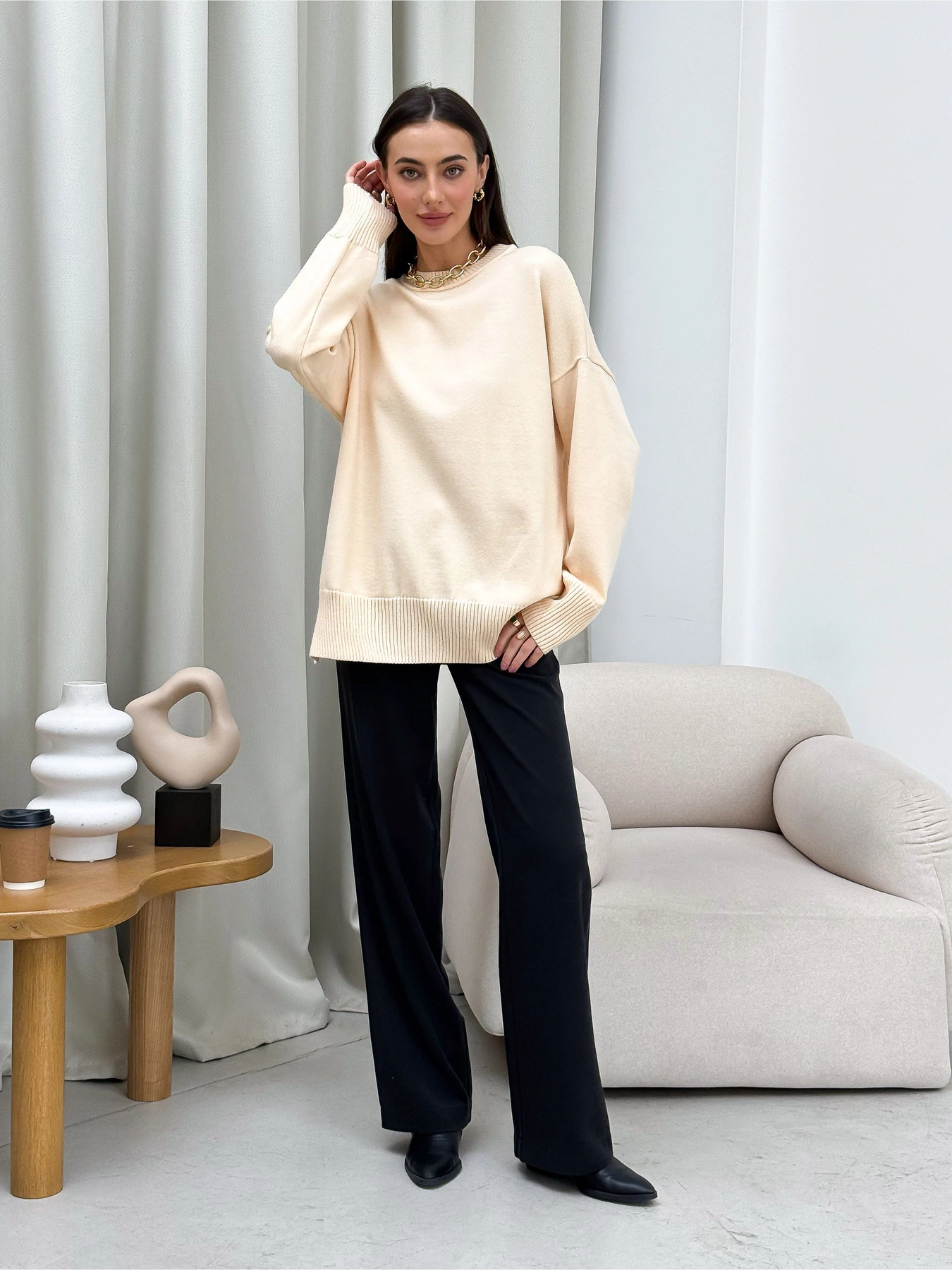 Свитры и кардиганы ART KNIT модель 32222 Фото