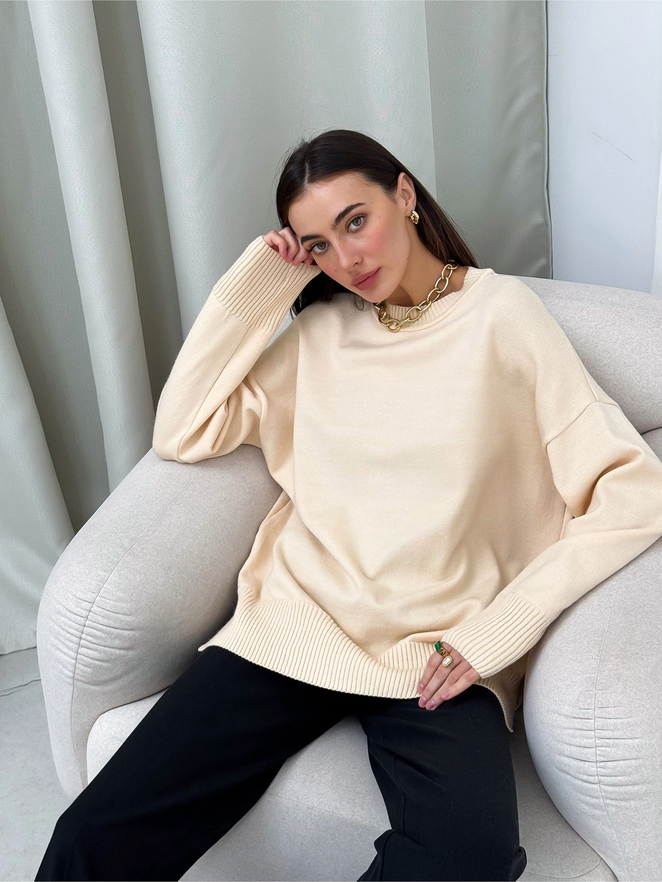 Свитры и кардиганы ART KNIT модель 32222 Фото