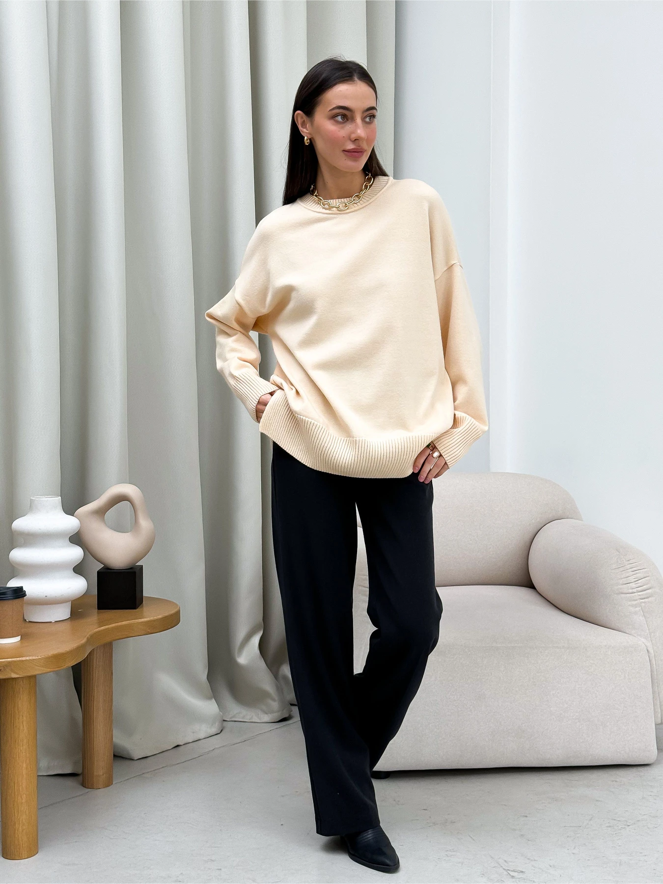 Свитры и кардиганы ART KNIT модель 32222 Фото