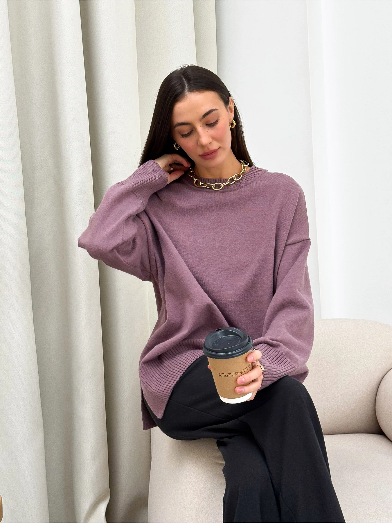 Свитры и кардиганы ART KNIT модель 32223 Фото