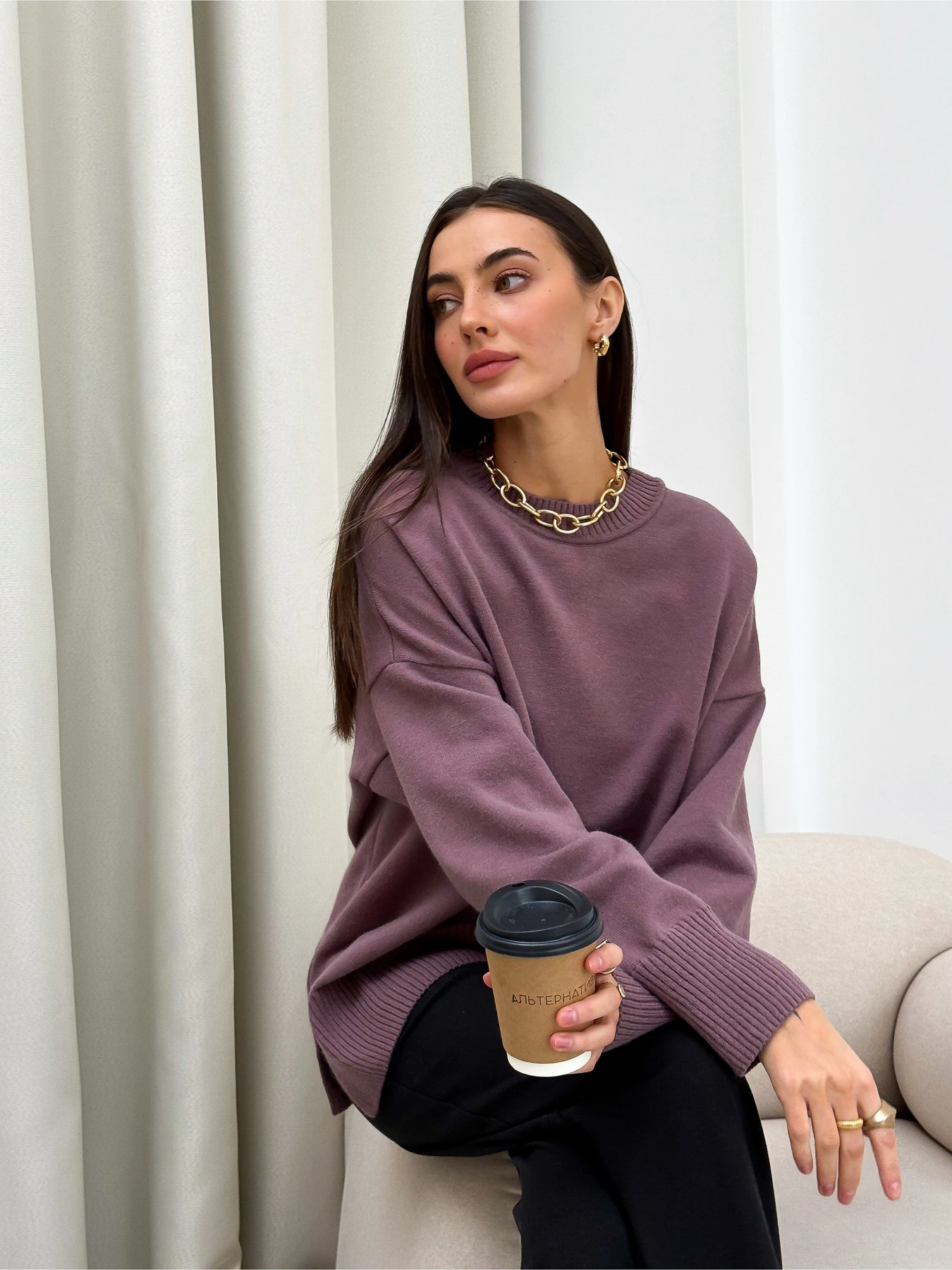 Свитры и кардиганы ART KNIT модель 32223 Фото