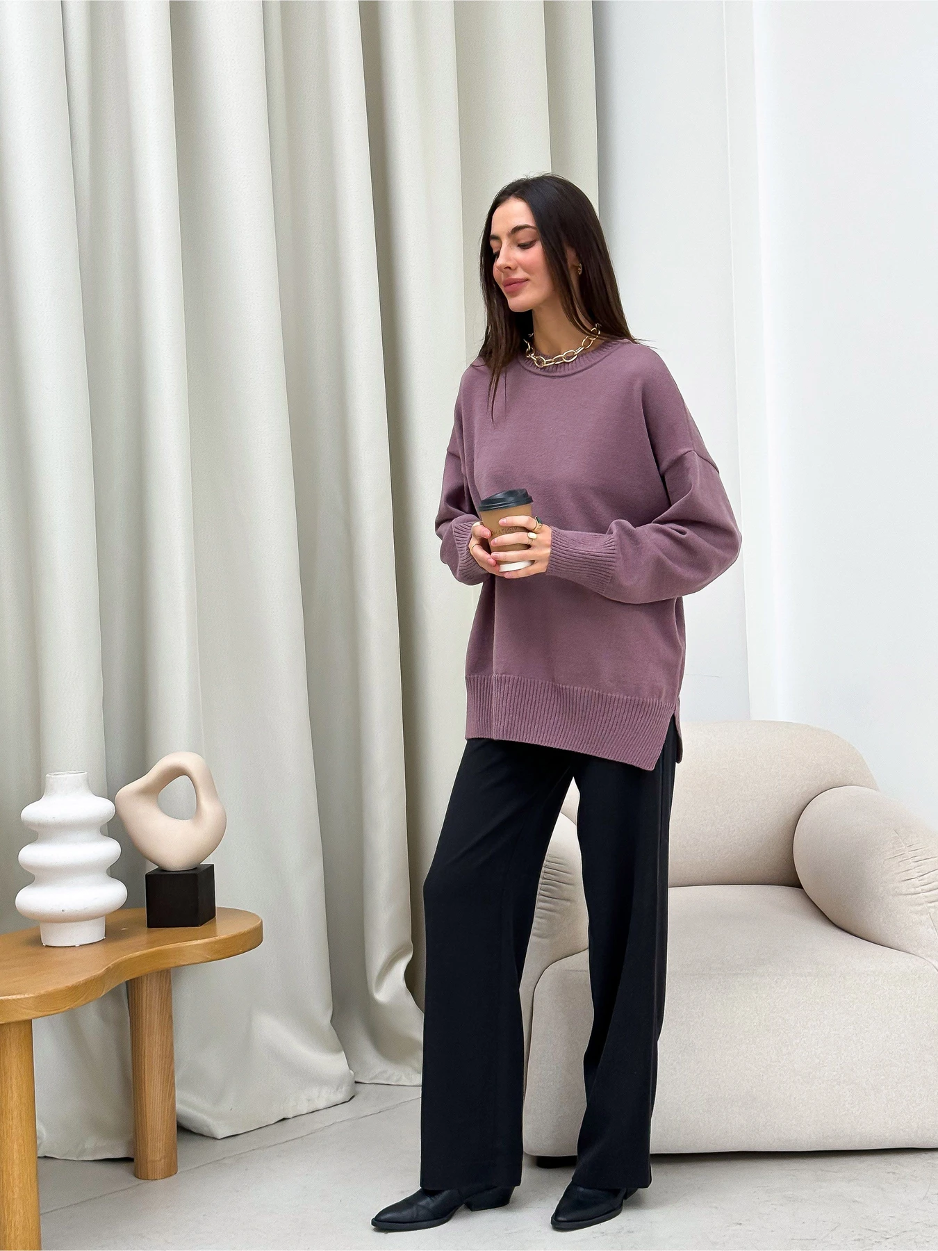Свитры и кардиганы ART KNIT модель 32223 Фото