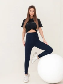 Брюки ISSA Plus модель 14305B_синий Фото