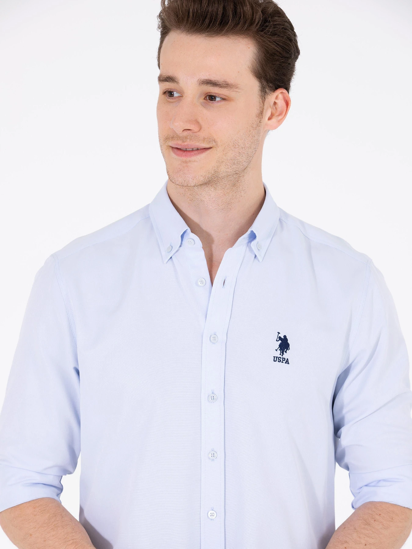 Рубашки US Polo модель G081GL004.000.1570750.VR003 Фото