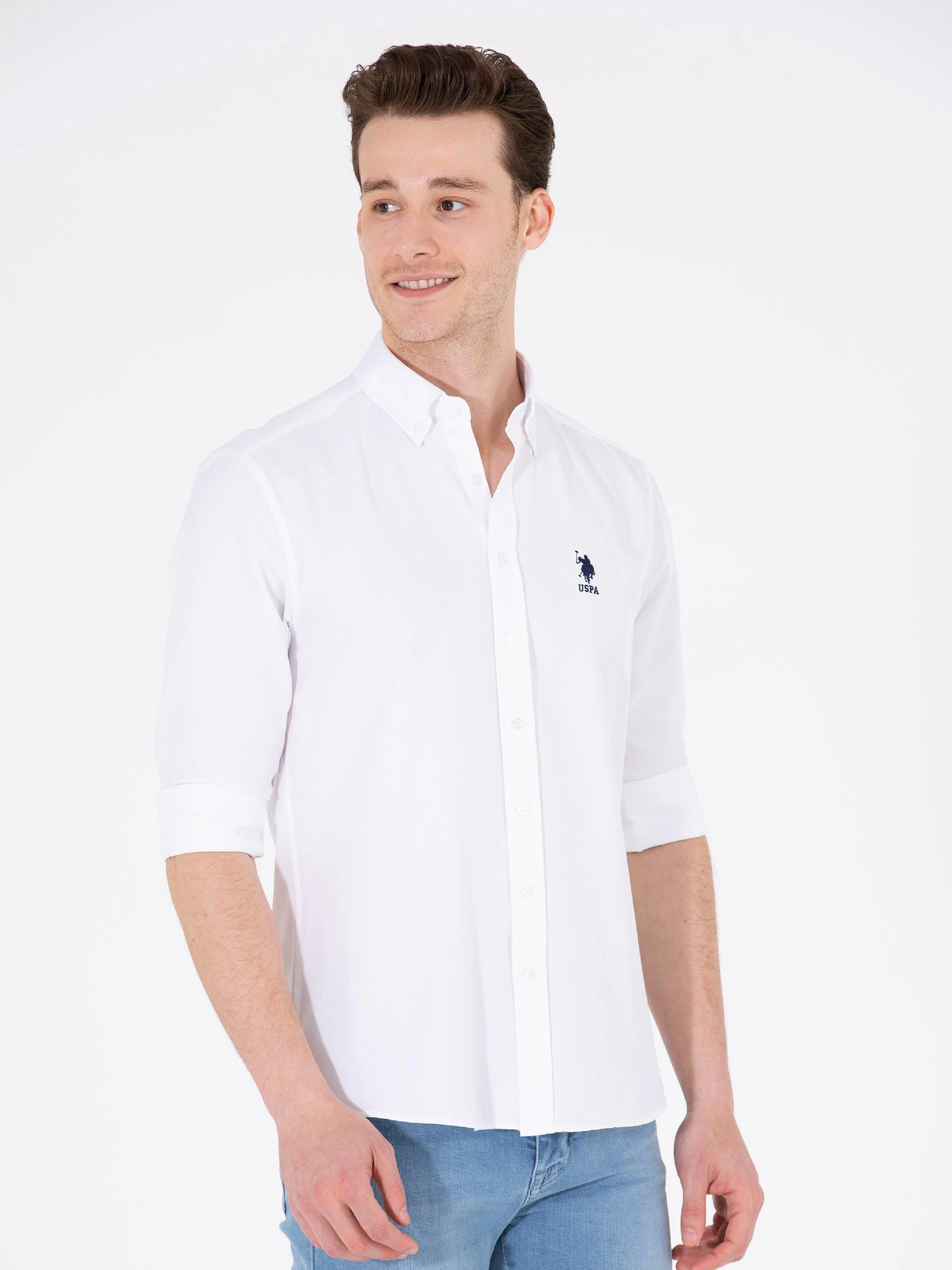 Рубашки US Polo модель G081GL004.000.1570750.VR013 Фото