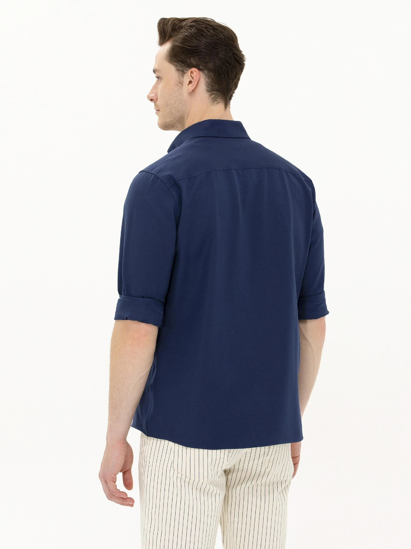 Рубашки US Polo модель USPAINT.1570750.VR033 Фото