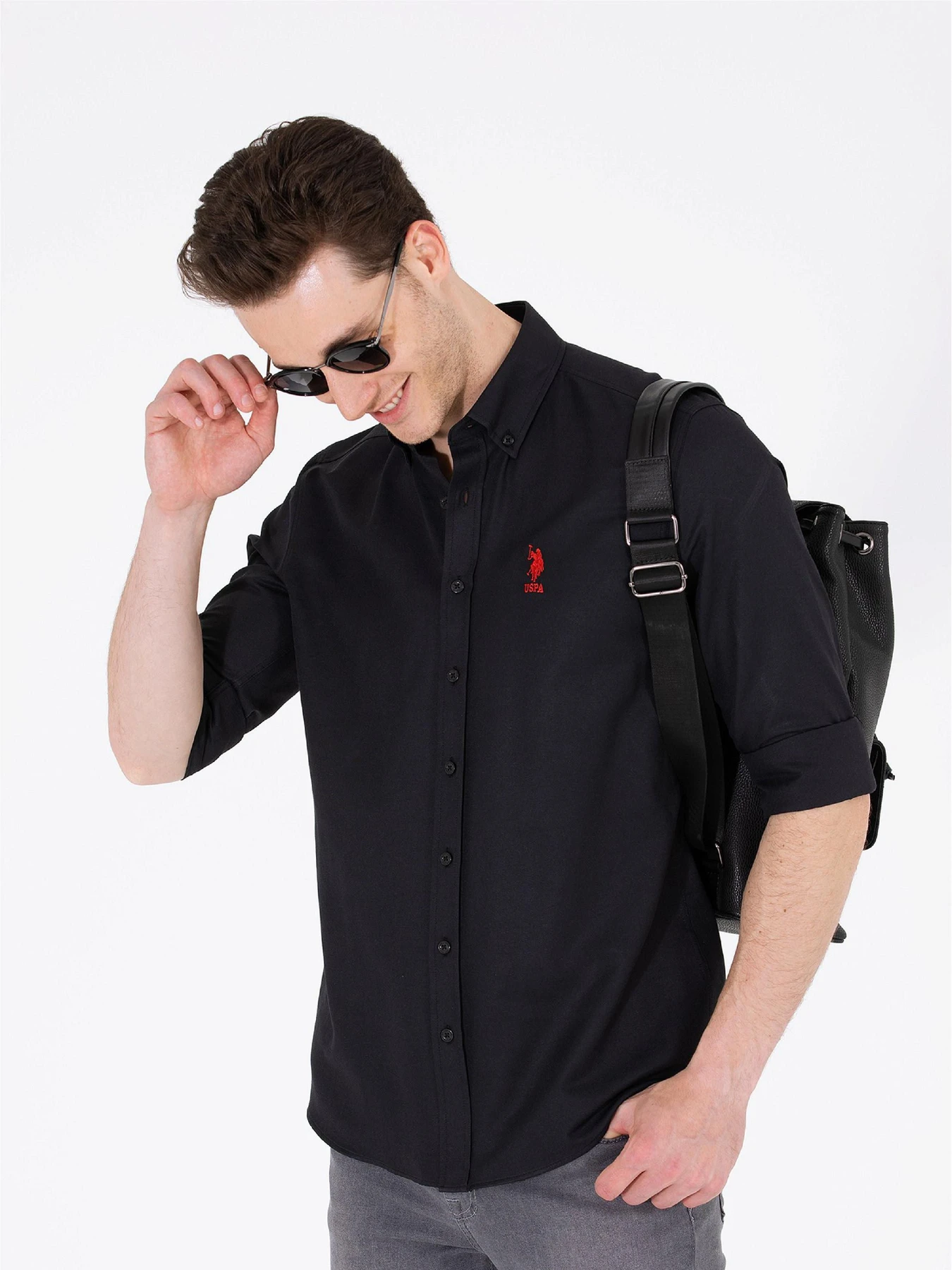 Рубашки US Polo модель G081GL004.000.1570750.VR046 Фото