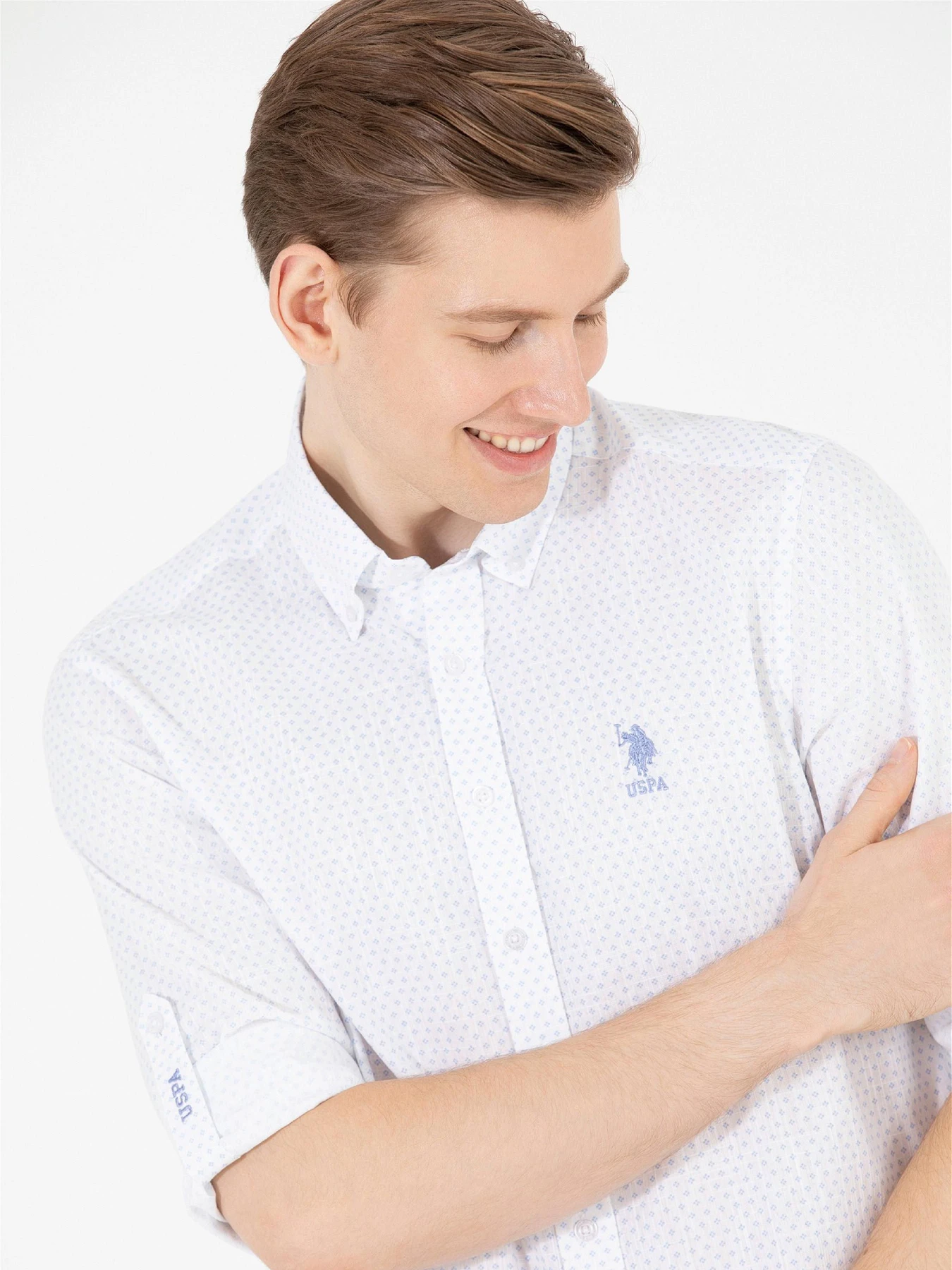 Рубашки US Polo модель G081GL004.000.1584093.VR036 Фото