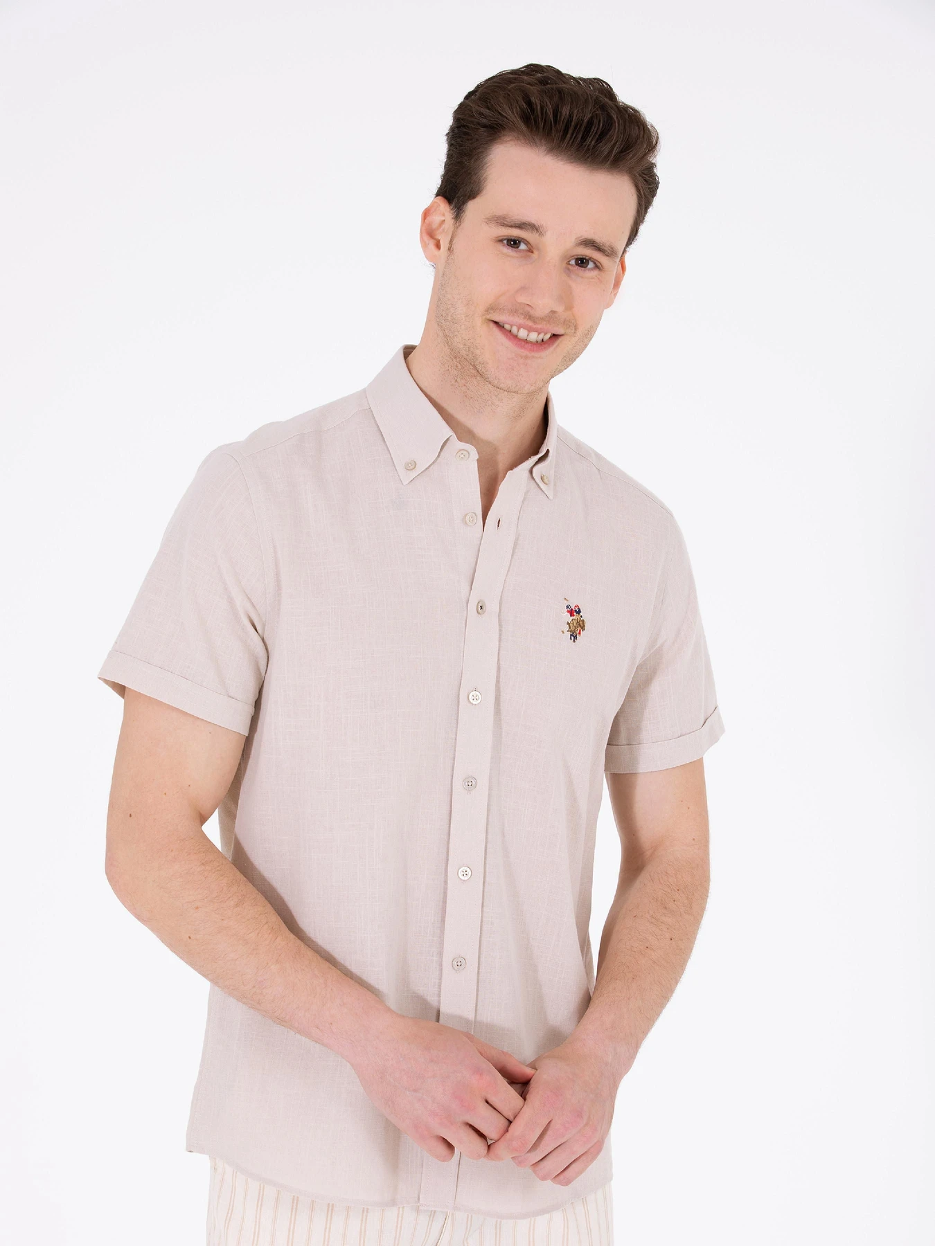 Сорочки US Polo модель G081GL004.000.1570086.VR049 Фото