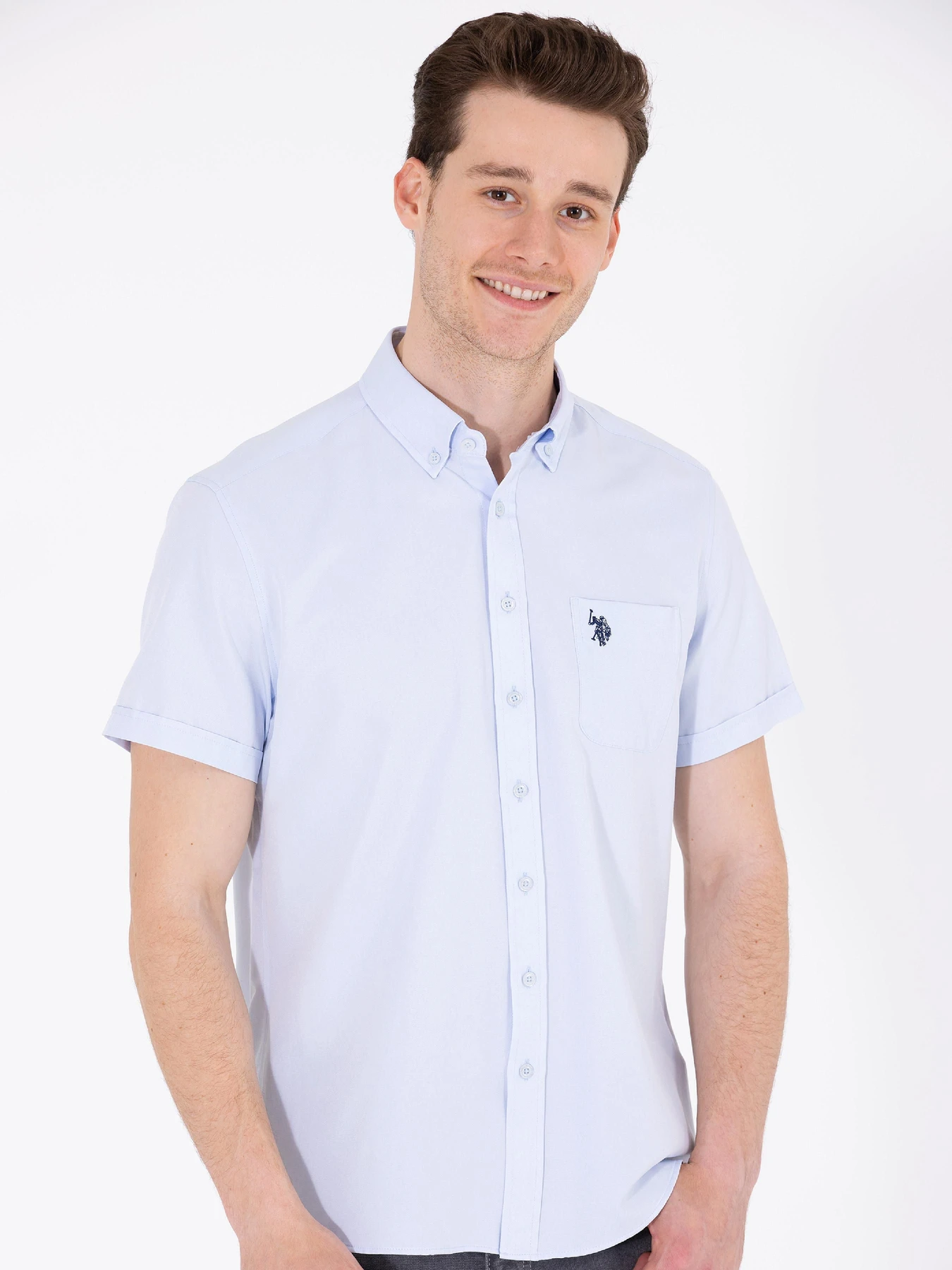 Рубашки US Polo модель G081GL004.000.1570767.VR003 Фото