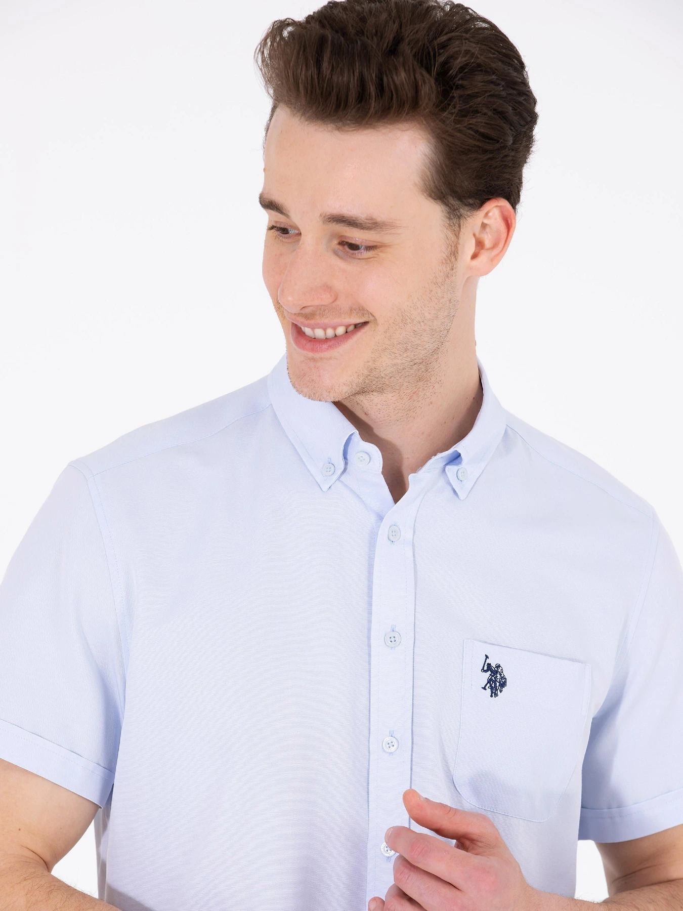 Рубашки US Polo модель G081GL004.000.1570767.VR003 Фото