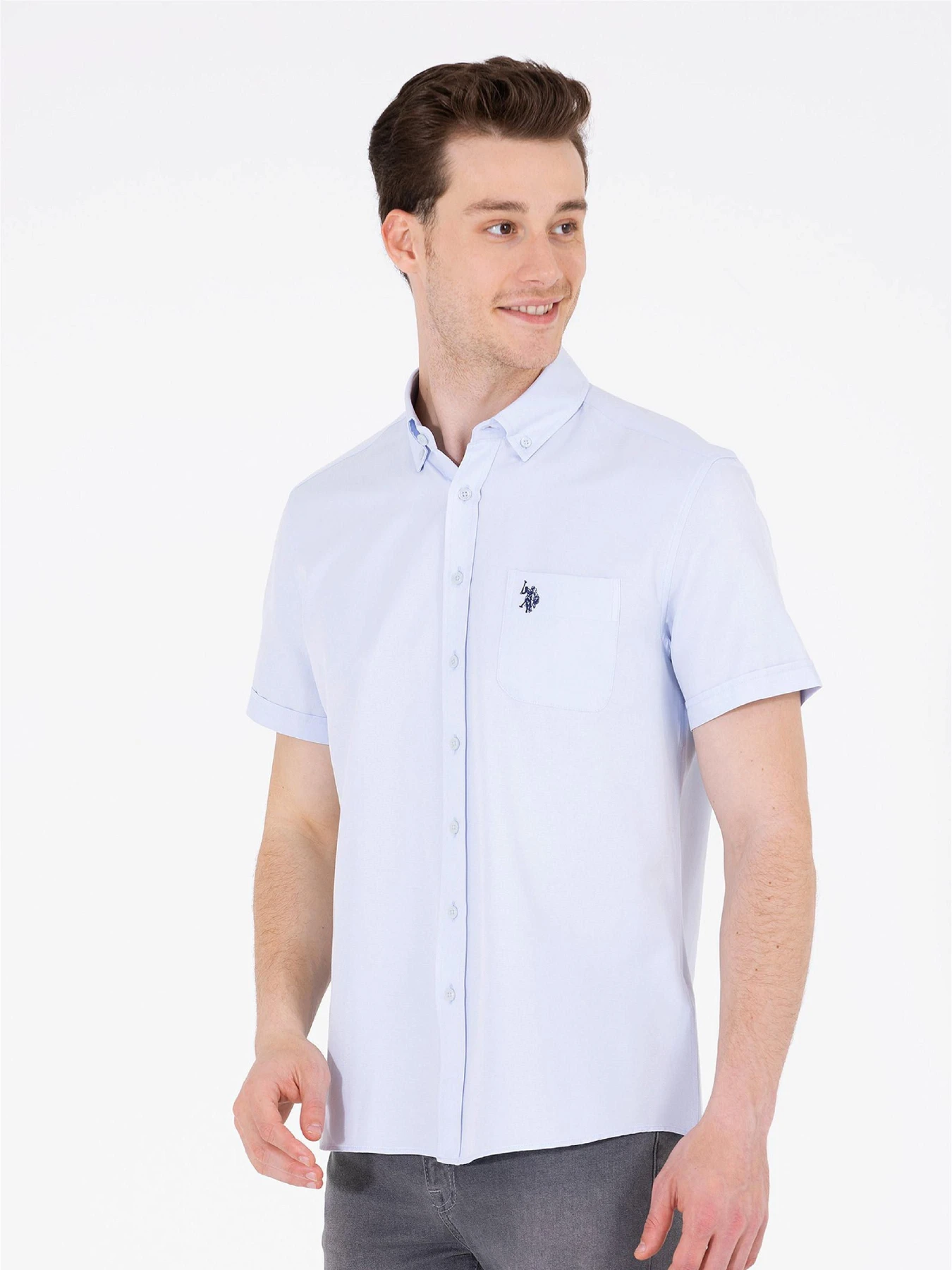 Рубашки US Polo модель G081GL004.000.1570767.VR003 Фото