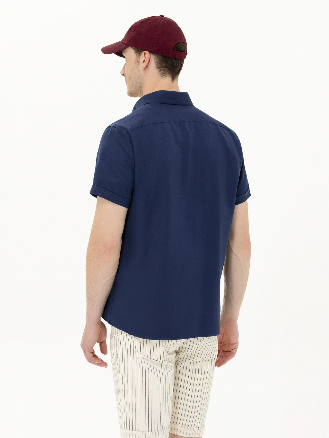 Рубашки US Polo модель USPAINT.1570767.VR033 Фото