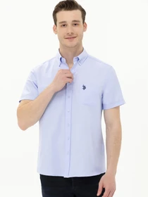 Рубашки US Polo модель USPAINT.1570767.VR036 Фото