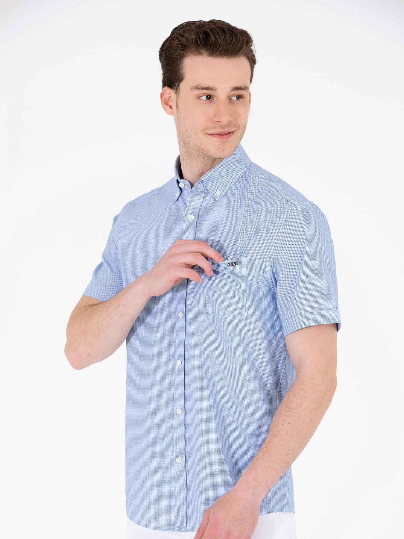 Рубашки US Polo модель G081SZ004.000.1593336.VR045 Фото