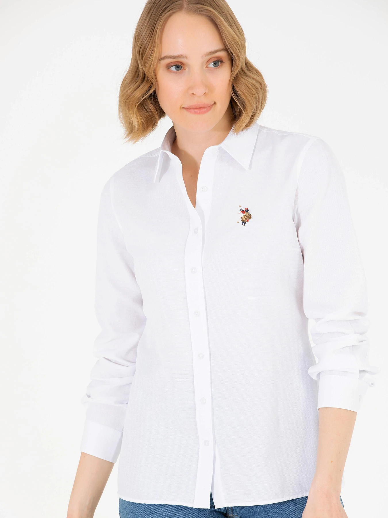 Рубашки US Polo модель G082GL004.000.1570676.VR013 Фото