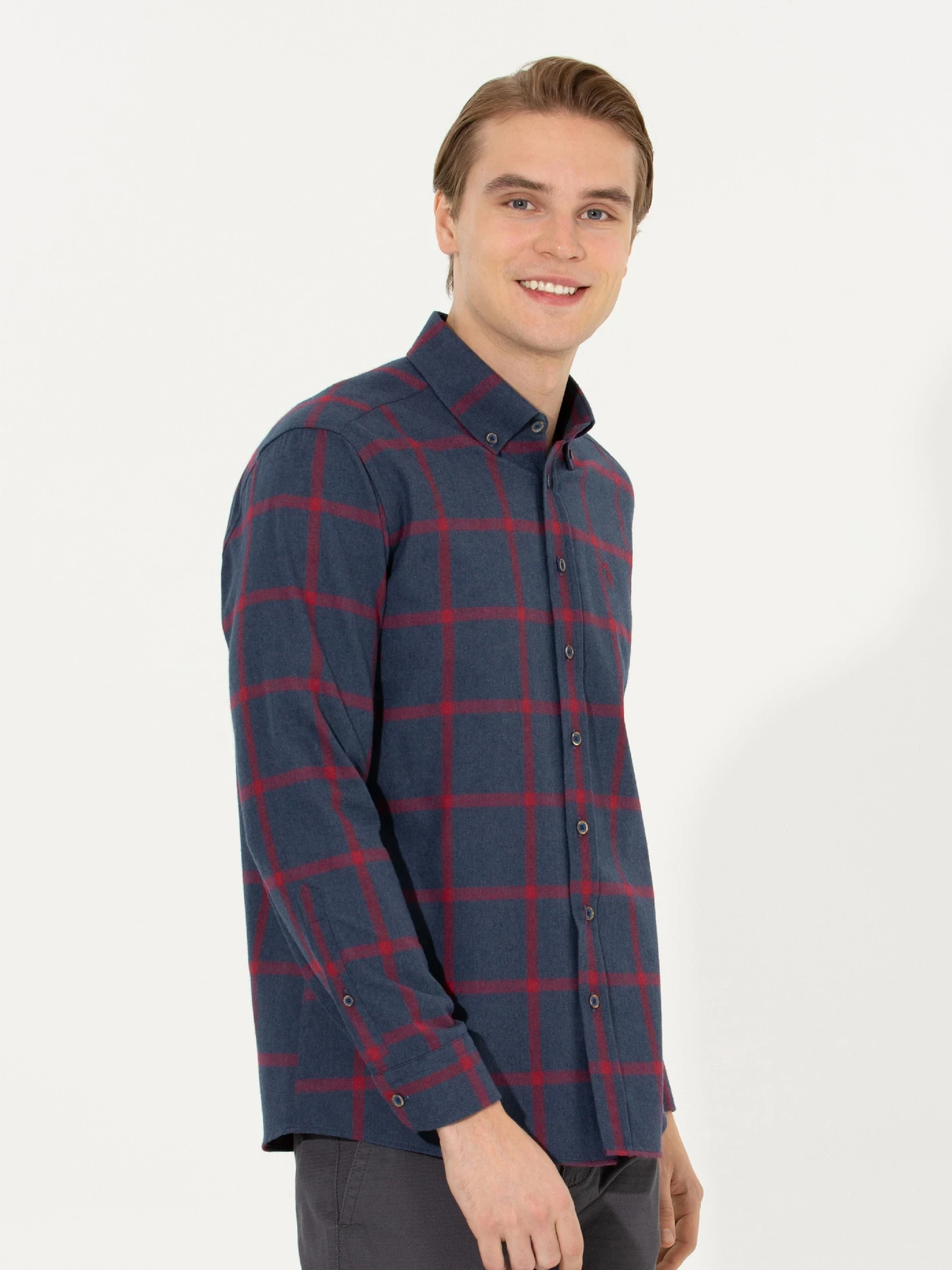 Рубашки US Polo модель G081SZ004.000.1564395.VR033 Фото