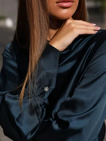 Сорочки Jadone Fashion модель Bluza_Kamilla_izumrud Фото