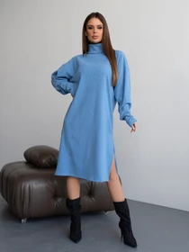 Платья ISSA Plus модель 14433_голубой Фото