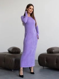 Сукні ISSA Plus модель 14430_сиреневый Фото
