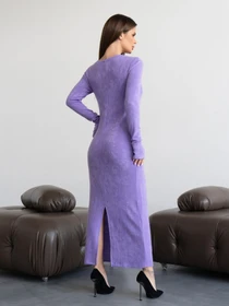 Сукні ISSA Plus модель 14430_сиреневый Фото