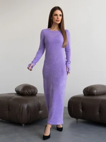 Сукні ISSA Plus модель 14430_сиреневый Фото