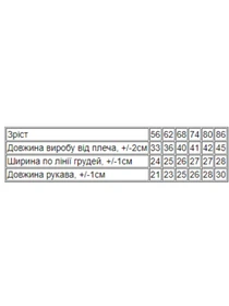 Одежда для младенцев Носи своє модель 5010-015-4-bryuzovij Фото