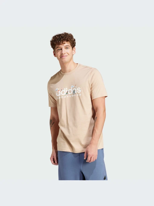 Футболки і поло Adidas Graphics модель IM8316 Фото
