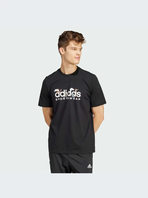 Футболки і поло Adidas Graphics модель IS2863 Фото