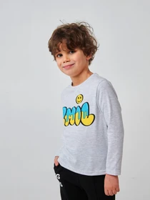 Худі та світшоти SMIL модель smil_114136-seryj-melanz Фото