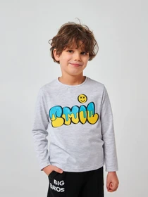 Худи и свитшоты SMIL модель smil_114136-seryj-melanz Фото