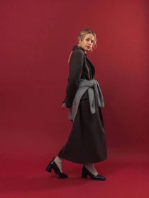 Пальта та плащі Romashka Те Саме Актуальне Максі модель 208024705061 Фото