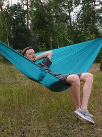 Спальник Levitate гамак модель Ultralight cosmic blue Фото