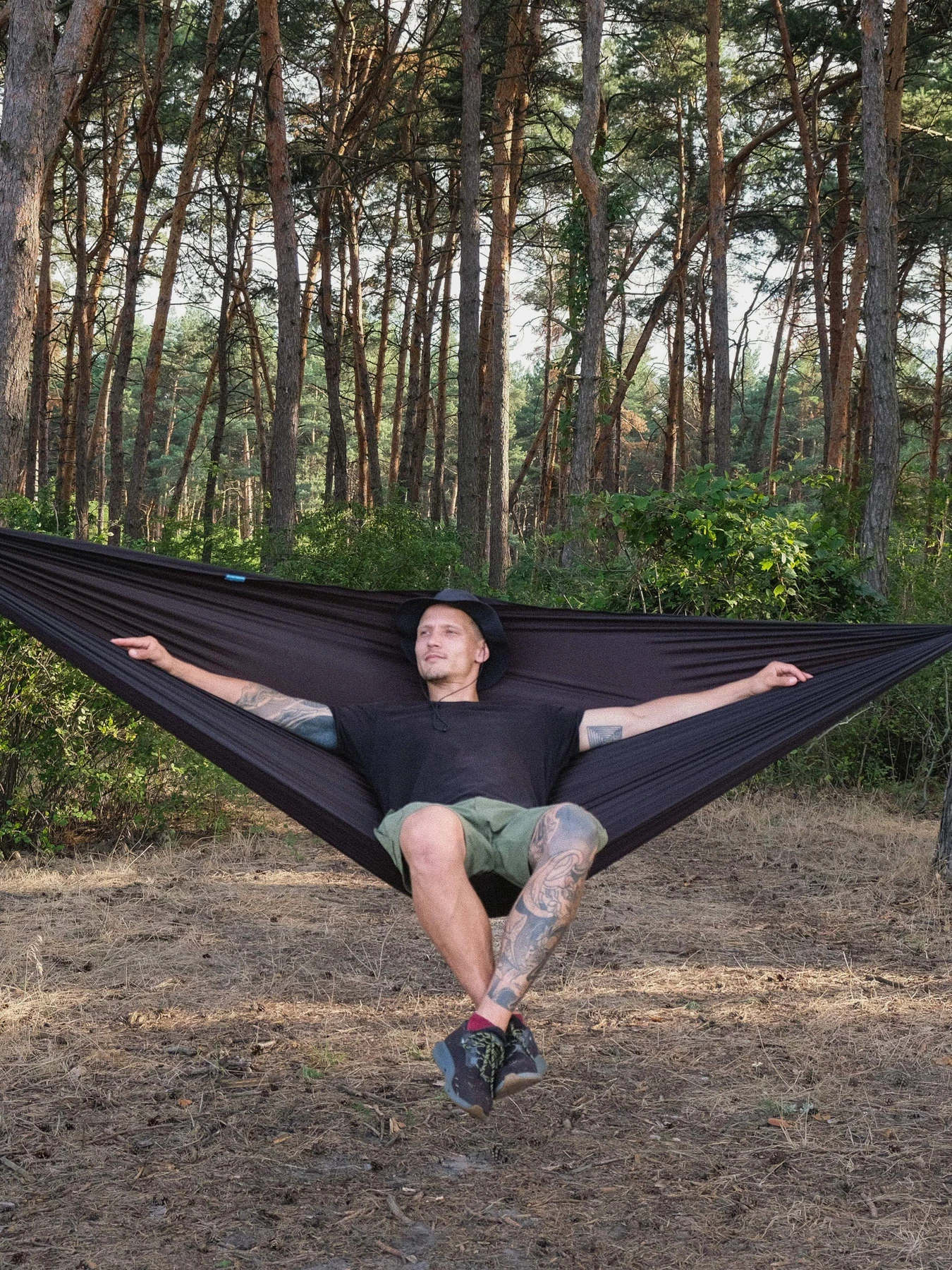 Спальник Levitate гамак модель Ultralight black Спальник Levitate гамак модель Ultralight black Фото