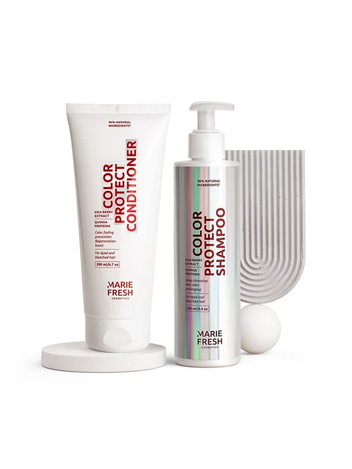 Набор шампунь и кондиционер для окрашеных волос MARIE FRESH Cosmetics модель cpk-1-3 Фото