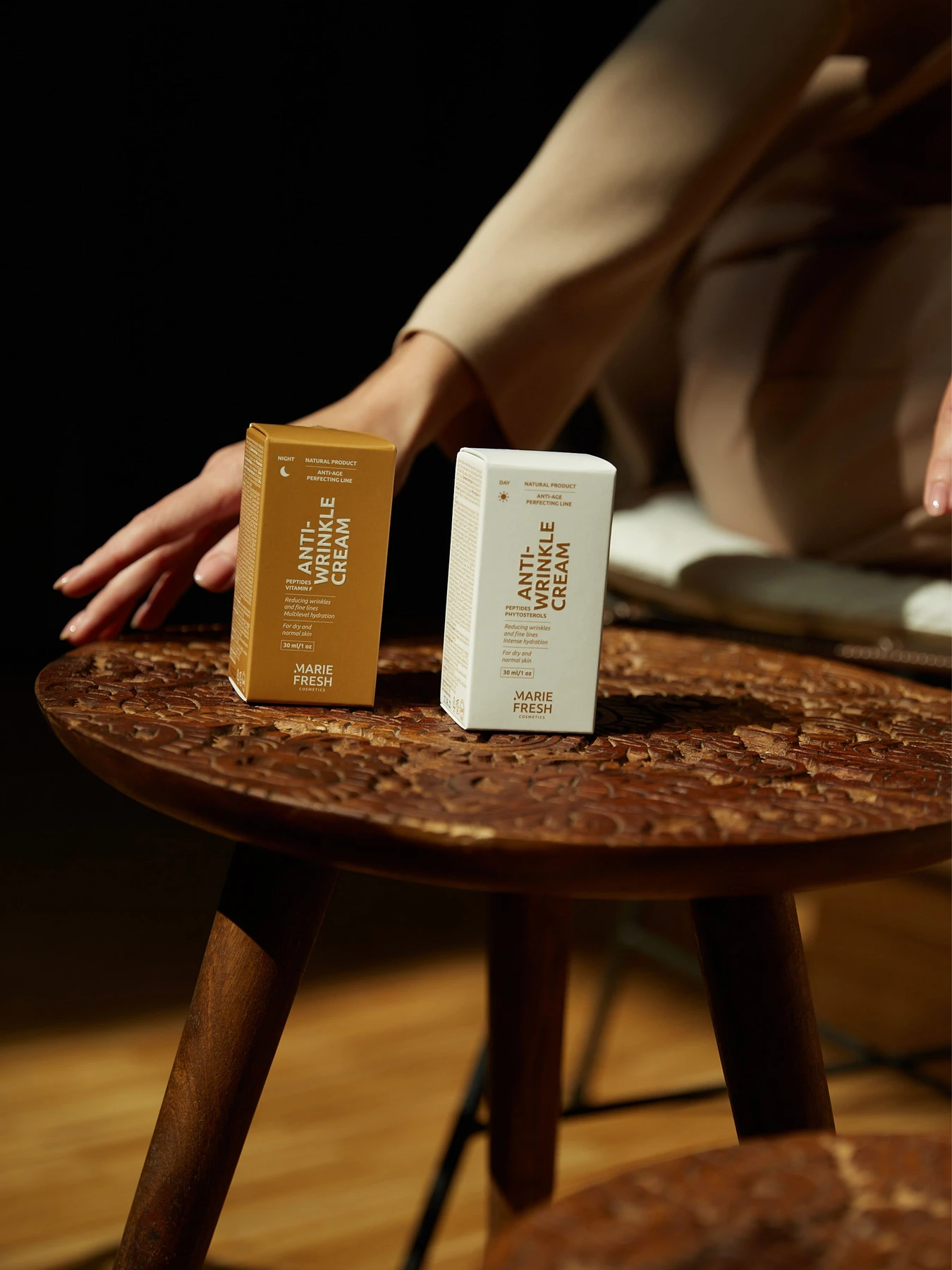Набор дневной+ночной крем против морщин Marie Fresh для сухой и нормальной кожи MARIE FRESH Cosmetics модель dnawds-1-2 Набор дневной+ночной крем против морщин Marie Fresh для сухой и нормальной кожи MARIE FRESH Cosmetics модель dnawds-1-2 Фото