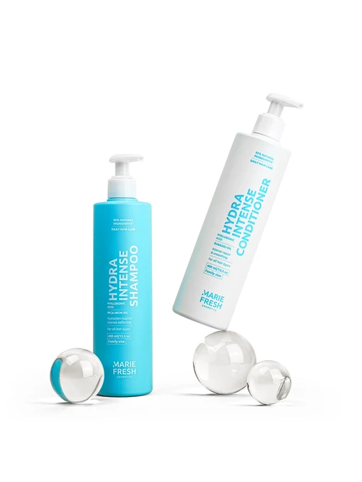 Набір шампунь та кондіционер MARIE FRESH Cosmetics модель hair-2-2 Фото
