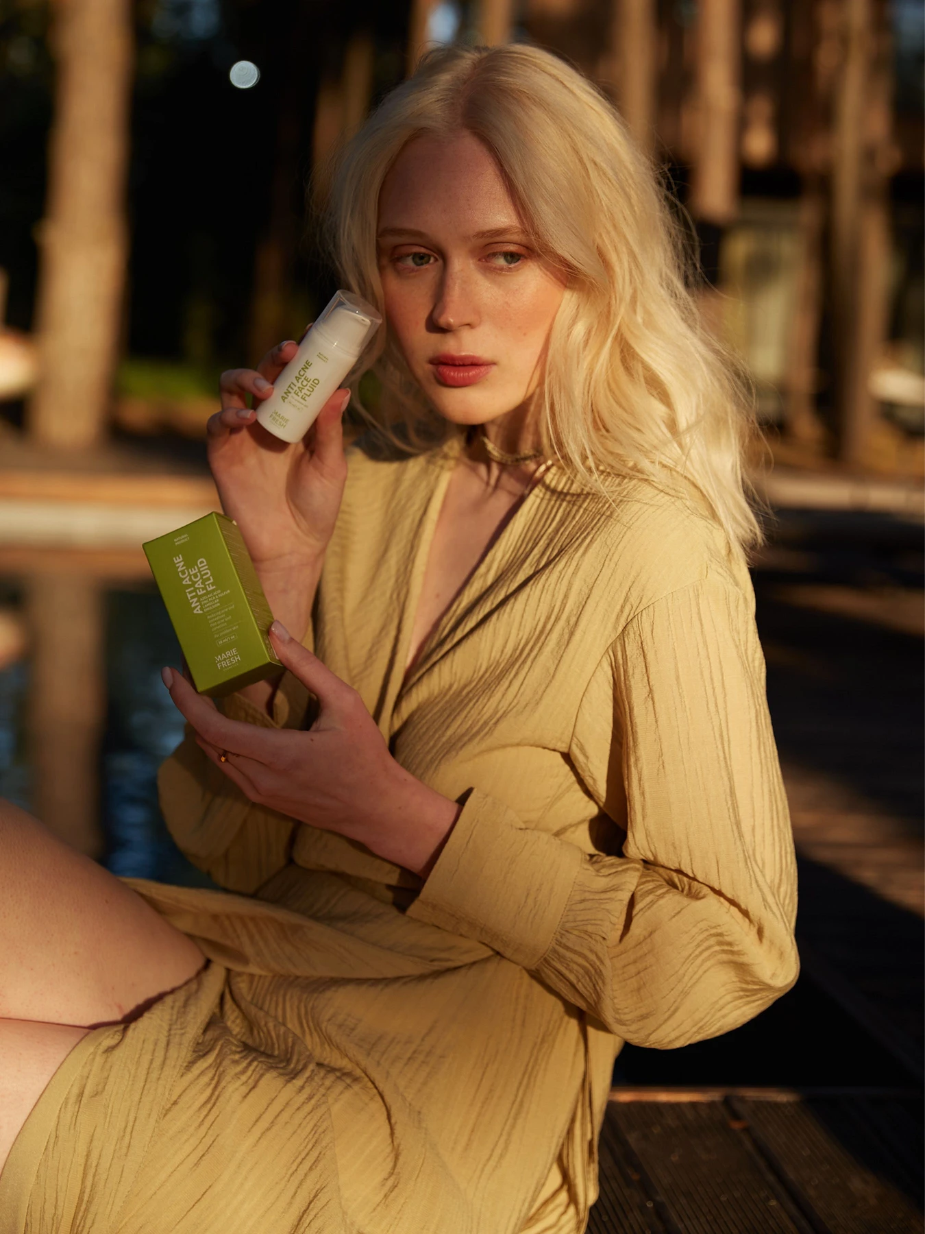 Анти-акне крем-флюид для проблемной кожи MARIE FRESH Cosmetics модель pfc-2-30 Фото