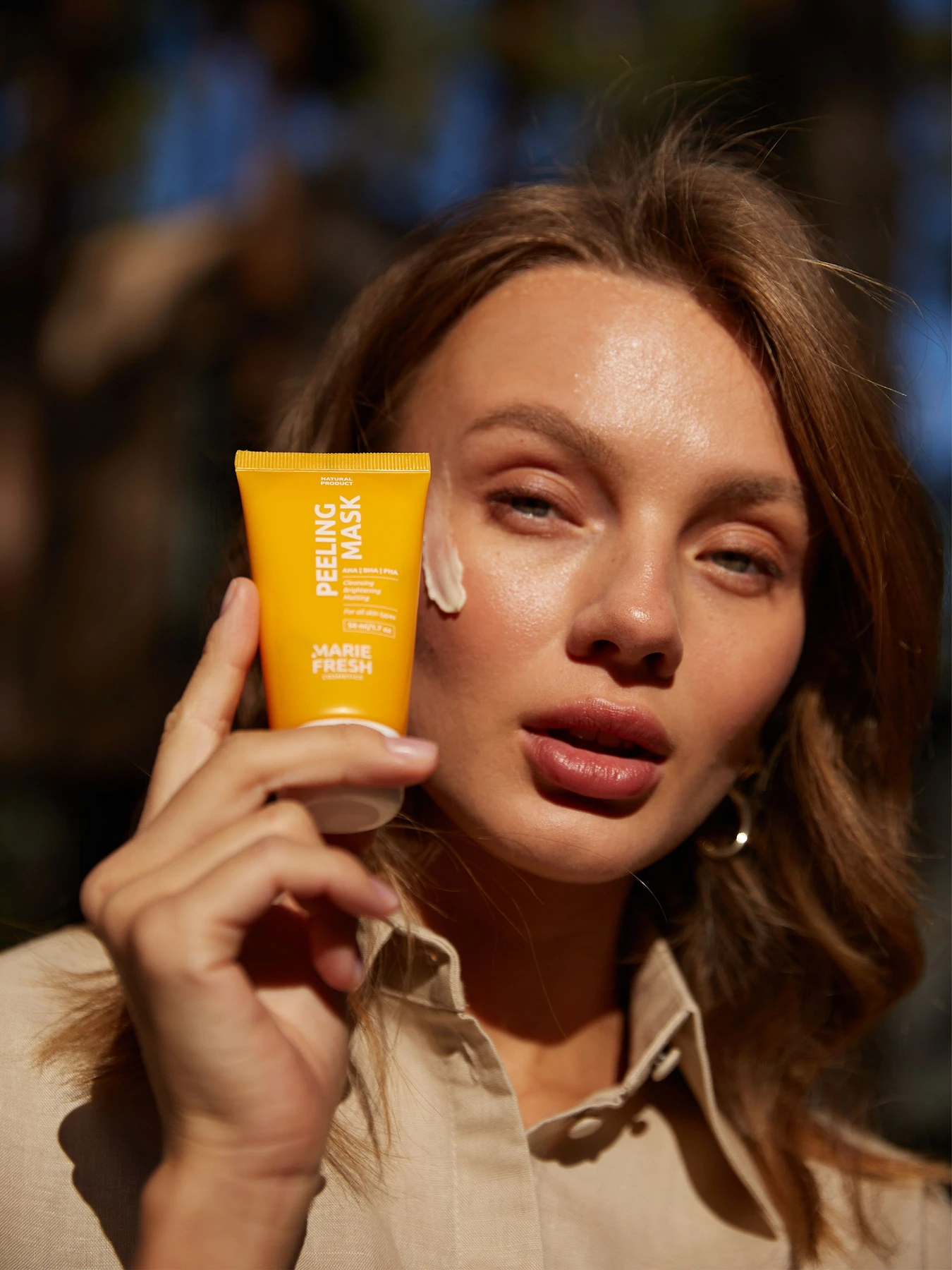 Маска-пилинг с АНА, ВНА и РНА кислотами для всех типов кожы MARIE FRESH Cosmetics модель pm-1-50 Маска-пилинг с АНА, ВНА и РНА кислотами для всех типов кожы MARIE FRESH Cosmetics модель pm-1-50 Фото